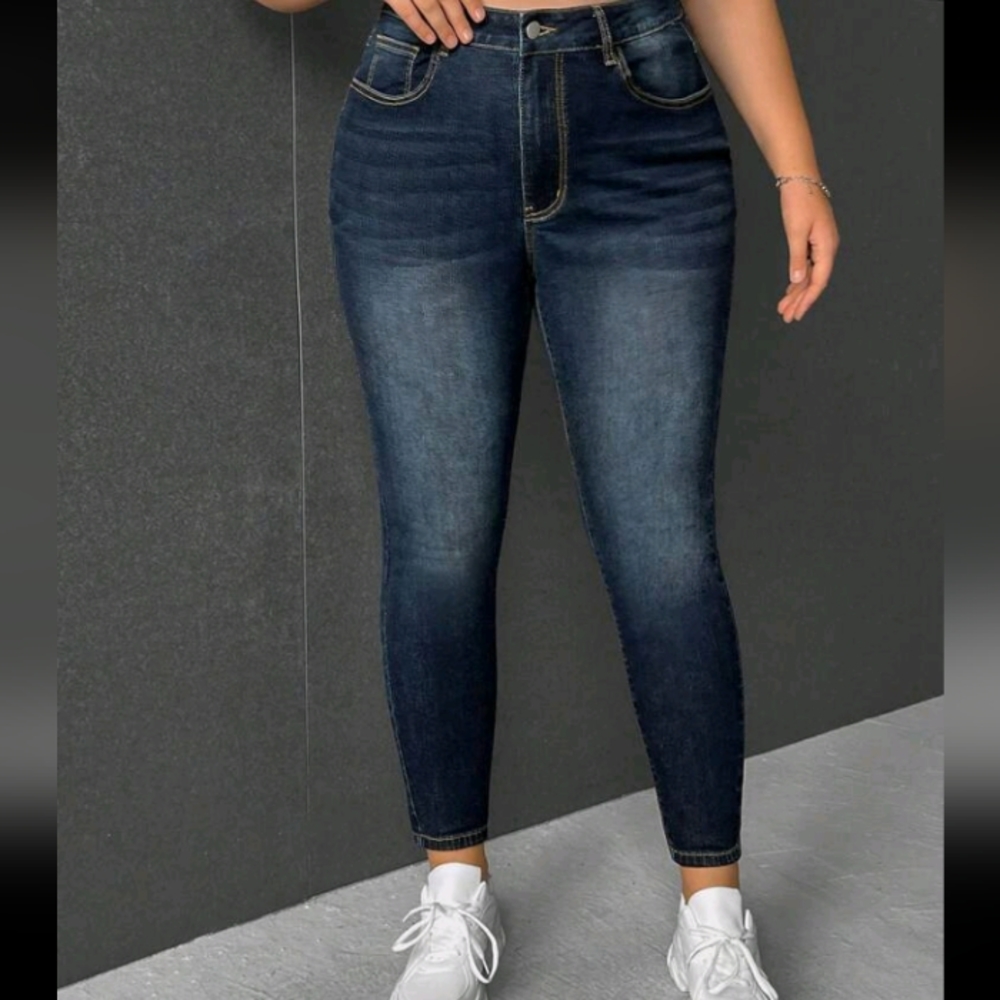 SHEIN High waisted skinny jeans Two pair!